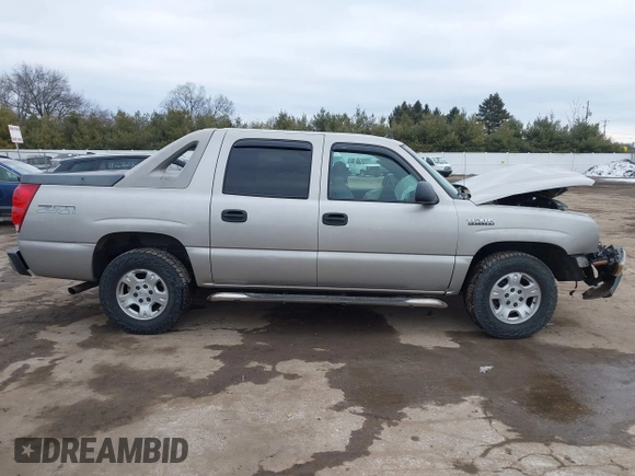 2004 Chevrolet Avalanche Z71 with VIN 3GNEK12T34G116461, listed as a IAAI auction lot 41552137 with Not Provided miles and . Bid and sale history available at DreamBid. Image 14.