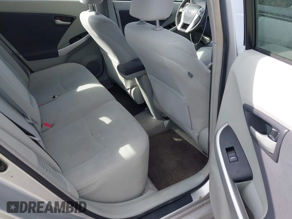 2011 Toyota Prius I z VIN JTDKN3DU5B1368583, wystawiony jako IAAI lot #42303542 z przebiegiem 220 931 mil mil oraz . Historia ofert i sprzedaży dostępna na DreamBid. Obrazek 8.