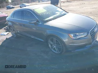 2015 Audi A3 2.0T Premium Plus with VIN WAUEFGFF6F1105800, listed as a IAAI auction lot 41531970 with 125,879 mi miles. Bid and sale history available at carsss.com. Image 1.