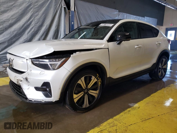 2023 Volvo C40 Plus с VIN YV4ED3GL9P2051956, выставлен на аукционе Copart как лот 89019095 с пробегом 62 222 миль миль и Чистый • Clean title. История ставок и продаж доступна на DreamBid. Изображение 1.