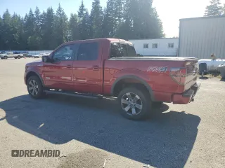 2013 Ford F-150 XL with VIN 1FTFW1ET8DFC43544, listed as a Copart auction lot 63437965 with 168,598 mi miles and Salvage title. Bid and sale history available at DreamBid. Image 2.