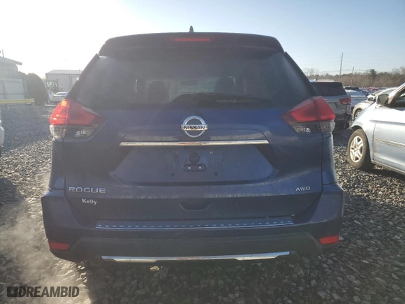 2017 Nissan Rogue SV with VIN 5N1AT2MV8HC784446, listed as a Copart auction lot 48675675 with 84,437 mi miles and Salvage Title. Bid and sale history available at carsss.com. Image 6.