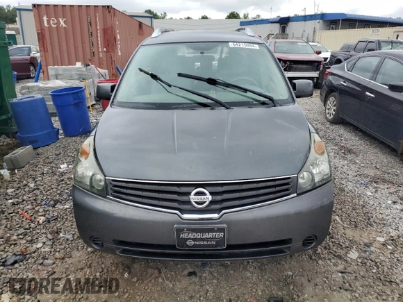 2007 Nissan Quest S with VIN 5N1BV28U17N115261, listed as a Copart auction lot 64215094 with 181,769 mi miles and Salvage Title. Bid and sale history available at carsss.com. Image 5.