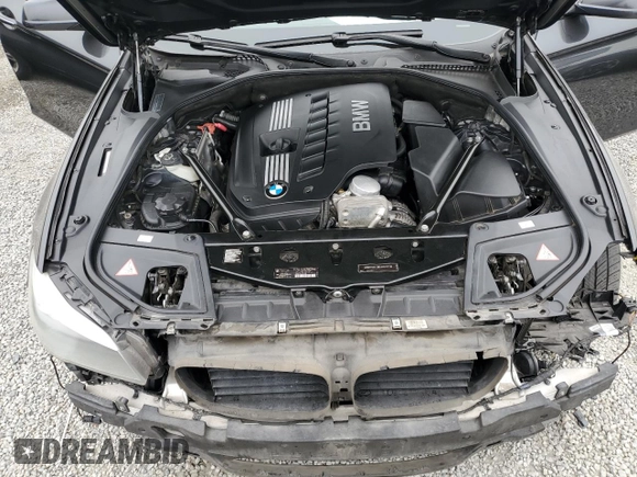 2011 BMW 5 Series 528i with VIN WBAFR1C57BDS35260, listed as a Copart auction lot 52989735 with 194,734 mi miles and Salvage Title. Bid and sale history available at carsss.com. Image 11.