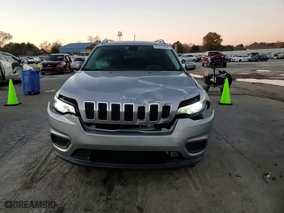 2020 Jeep Cherokee Latitude with VIN 1C4PJLCBXLD606056, listed as a Copart auction lot 83344954 with 95,475 mi miles and Salvage Title. Bid and sale history available at carsss.com. Image 11.