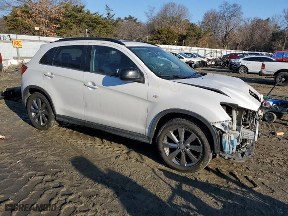 2013 Mitsubishi Outlander Sport LE with VIN 4A4AR5AU2DE020809, listed as a Copart auction lot 42993635 with 109,815 mi miles and Salvage Title. Bid and sale history available at carsss.com. Image 4.