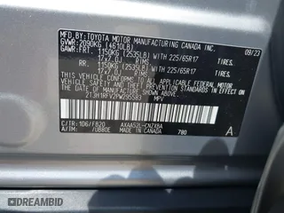2023 Toyota RAV4 LE with VIN 2T3H1RFV2PW295583, listed as a IAAI auction lot 41866959 with 63,996 mi miles. Bid and sale history available at carsss.com. Image 9.