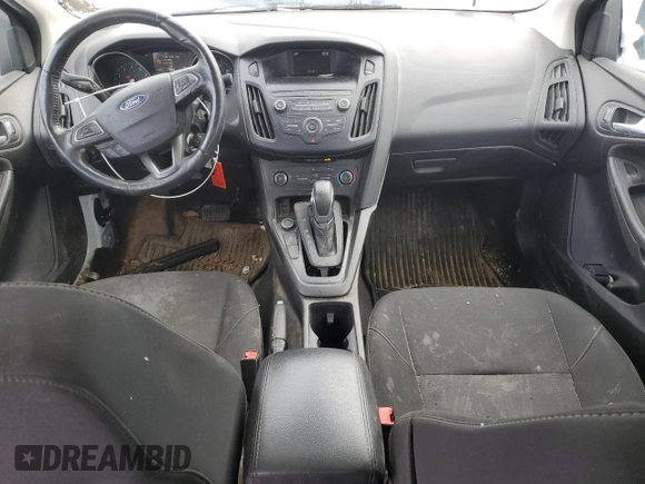 2018 Ford Focus SE with VIN 1FADP3F2XJL219528, listed as a Copart auction lot 46587325 with 143,896 mi miles and Salvage Title. Bid and sale history available at carsss.com. Image 8.