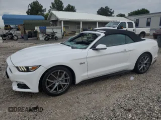 2016 Ford Mustang GT Premium with VIN 1FATP8FF0G5209048, listed as a Copart auction lot 55021455 with 61,503 mi miles and Salvage title. Bid and sale history available at DreamBid. Image 1.