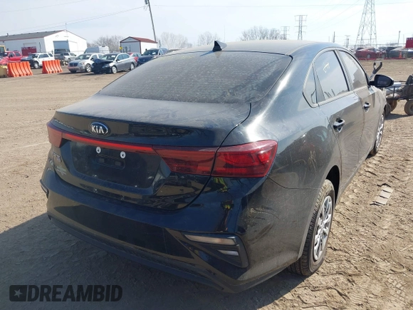 2020 Kia Forte LXS with VIN 3KPF24AD7LE160160, listed as a IAAI auction lot 41785749 with 55,988 mi miles. Bid and sale history available at carsss.com. Image 4.