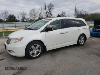 2013 Honda Odyssey Touring with VIN 5FNRL5H99DB011049, listed as a Copart auction lot 50626405 with 159,784 mi miles and Salvage Title. Bid and sale history available at carsss.com. Image 1.