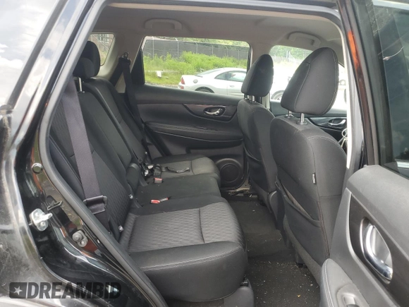 2017 Nissan Rogue S with VIN KNMAT2MVXHP609287, listed as a Copart auction lot 61553905 with 92,513 mi miles and Salvage title. Bid and sale history available at DreamBid. Image 11.
