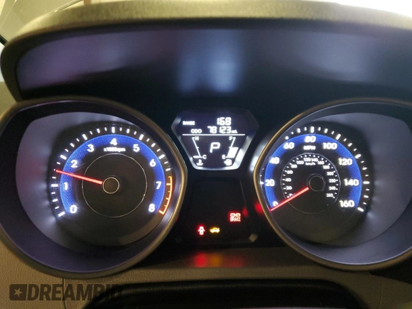 2013 Hyundai Elantra GLS with VIN 5NPDH4AEXDH390531, listed as a Copart auction lot 60147585 with 78,123 mi miles and Salvage title. Bid and sale history available at DreamBid. Image 9.
