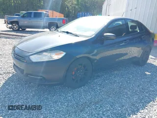 2013 Dodge Dart SXT with VIN 1C3CDFBA0DD104341, listed as a IAAI auction lot 42005692 with 175,964 mi miles. Bid and sale history available at carsss.com. Image 2.