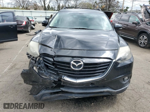 2015 Mazda CX-9 Grand Touring with VIN JM3TB3DA5F0460783, listed as a Copart auction lot 51523625 with 84,106 mi miles and Salvage Title. Bid and sale history available at carsss.com. Image 5.