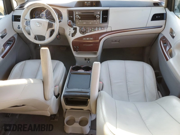 2011 Toyota Sienna XLE AAS with VIN 5TDYK3DC1BS170855, listed as a Copart auction lot 86829904 with 142,117 mi miles and Salvage Title. Bid and sale history available at carsss.com. Image 8.