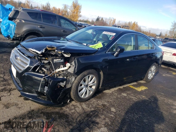 2015 Subaru Legacy Premium с VIN 4S3BNAC69F3034347, выставлен на аукционе Copart как лот 81842844 с пробегом 131 694 миль миль и Списание • Salvage title. История ставок и продаж доступна на DreamBid. Изображение 1.
