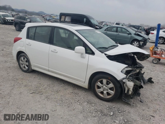2009 Nissan Versa 1.8 SL with VIN 3N1BC13E69L416683, listed as a Copart auction lot 49011465 with 189,441 mi miles and Salvage Title. Bid and sale history available at carsss.com. Image 4.