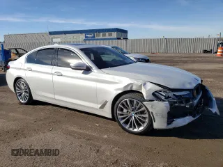 2023 BMW 5 Series 530i xDrive с VIN WBA13BJ02PWY15441, выставлен на аукционе Copart как лот 80659624 с пробегом Не указан миль и Списание • Salvage title. История ставок и продаж доступна на DreamBid. Изображение 4.