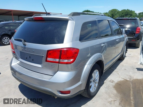 2017 Dodge Journey SXT z VIN 3C4PDDBGXHT618056, wystawiony jako IAAI lot #42241207 z przebiegiem 146 430 mil mil oraz . Historia ofert i sprzedaży dostępna na DreamBid. Obrazek 4.