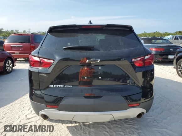 2020 Chevrolet Blazer LT with VIN 3GNKBHRS1LS583589, listed as a Copart auction lot 53270134 with 48,371 mi miles and Non repairable. Bid and sale history available at DreamBid. Image 6.