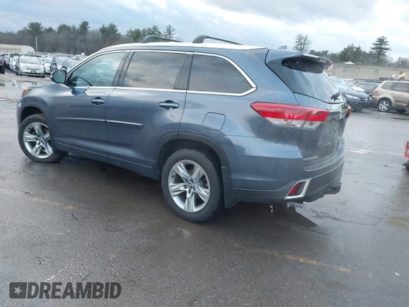 2019 Toyota Highlander Limited with VIN 5TDDZRFH0KS732251, listed as a IAAI auction lot 41020511 with 72,677 mi miles and . Bid and sale history available at DreamBid. Image 3.
