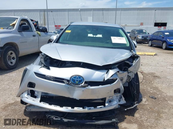 2022 Toyota Prius L Eco with VIN JTDKAMFU4N3170522, listed as a IAAI auction lot 42351817 with 90,561 mi miles and . Bid and sale history available at DreamBid. Image 12.