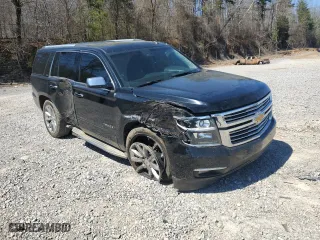 2015 Chevrolet Tahoe LTZ with VIN 1GNSKCKC5FR179790, listed as a Copart auction lot 49684775 with 157,117 mi miles and Salvage Title. Bid and sale history available at carsss.com. Image 4.
