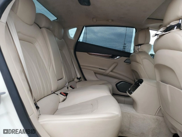 2014 Maserati Quattroporte GTS with VIN ZAM56PPA8E1073092, listed as a Copart auction lot 52827045 with 51,304 mi miles and Salvage Title. Bid and sale history available at carsss.com. Image 10.