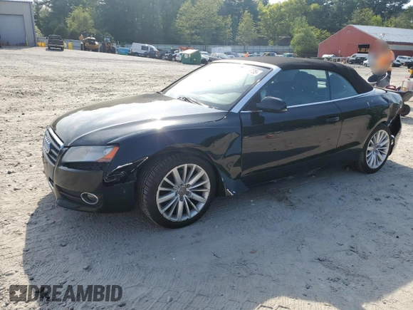 2012 Audi A5 Premium z VIN WAUCFAFH0CN006741, wystawiony jako Copart lot #56845035 z przebiegiem 57 571 mil mil oraz Czysty tytuł • Clean title. Historia ofert i sprzedaży dostępna na DreamBid. Obrazek 1.