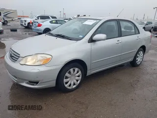 2003 Toyota Corolla CE with VIN 1NXBR38E23Z162446, listed as a IAAI auction lot 41951471 with 176,483 mi miles and . Bid and sale history available at DreamBid. Image 2.