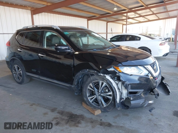 2018 Nissan Rogue SV with VIN 5N1AT2MTXJC832517, listed as a IAAI auction lot 41685726 with 79,269 mi miles and . Bid and sale history available at carsss.com. Image 1.