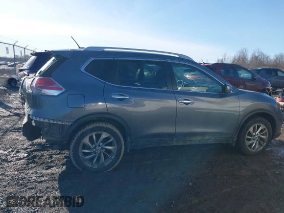 2014 Nissan Rogue SL with VIN 5N1AT2MV7EC868186, listed as a IAAI auction lot 41758363 with 111,037 mi miles. Bid and sale history available at carsss.com. Image 14.