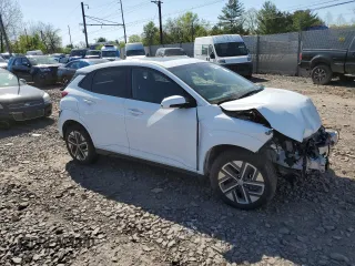 2023 Hyundai Kona SEL with VIN KM8K33AG2PU190203, listed as a Copart auction lot 54922635 with Not Provided miles and Non Repairable. Bid and sale history available at carsss.com. Image 4.