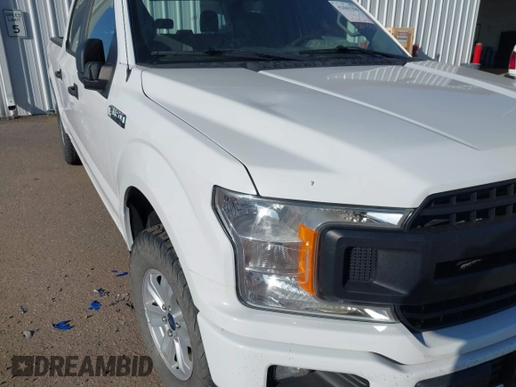 2018 Ford F-150 XL with VIN 1FTFW1E5XJFE79125, listed as a IAAI auction lot 42043296 with 165,003 mi miles. Bid and sale history available at carsss.com. Image 6.