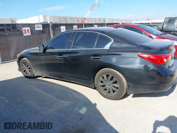 2017 Infiniti Q50 Premium with VIN JN1EV7AP4HM740380, listed as a IAAI auction lot 42593516 with 101,563 mi miles and . Bid and sale history available at DreamBid. Image 14.