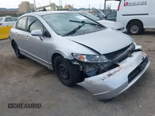 2008 Honda Civic LX z VIN 2HGFA16588H347830, wystawiony jako IAAI lot #41544521 z przebiegiem 175 166 mil mil oraz . Historia ofert i sprzedaży dostępna na DreamBid. Obrazek 1.