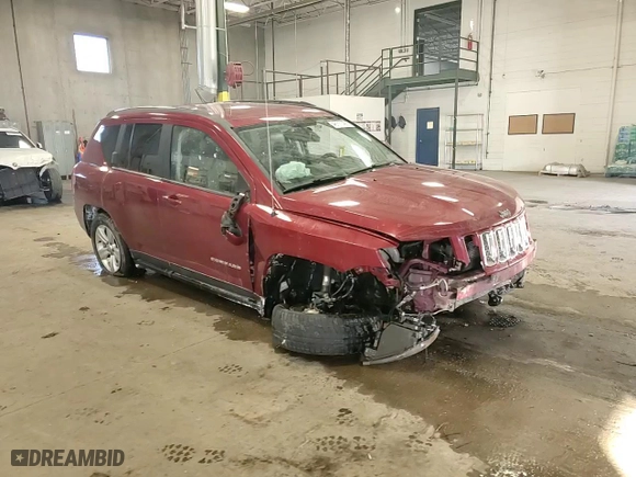 2014 Jeep Compass Latitude with VIN 1C4NJDEB2ED762315, listed as a Copart auction lot 46111455 with 144,801 mi miles and Non Repairable. Bid and sale history available at carsss.com. Image 11.