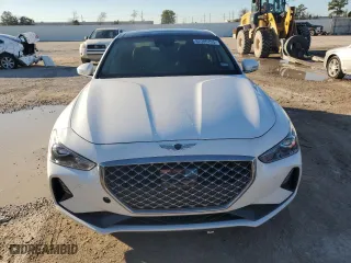 2020 Genesis G70 3.3T Advanced with VIN KMTG74LE5LU053428, listed as a Copart auction lot 82385153 with 37,199 mi miles. Bid and sale history available at carsss.com. Image 5.