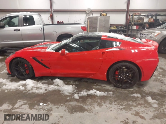 2015 Chevrolet Corvette Z51 2LT with VIN 1G1YK2D78F5104806, listed as a IAAI auction lot 41278311 with 23,412 mi miles and . Bid and sale history available at DreamBid. Image 14.