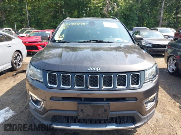 2019 Jeep Compass Limited with VIN 3C4NJDCB3KT624128, listed as a IAAI auction lot 42470893 with 94,350 mi miles and . Bid and sale history available at DreamBid. Image 13.