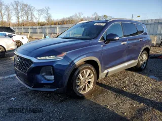 2019 Hyundai Santa Fe Limited with VIN 5NMS53AD3KH041870, listed as a Copart auction lot 43726295 with 115,022 mi miles and Salvage Title. Bid and sale history available at carsss.com. Image 1.