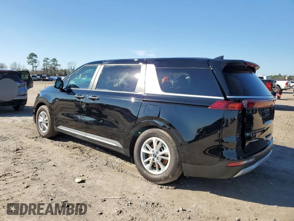 2024 Kia Carnival LX with VIN KNDNB4H39R6422610, listed as a Copart auction lot 88720325 with 15,946 mi miles and Salvage Title. Bid and sale history available at carsss.com. Image 2.