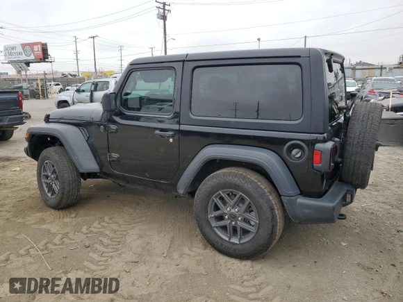 2024 Jeep Wrangler Sport S with VIN 1C4PJXAN1RW125436, listed as a Copart auction lot 59811895 with 17,962 mi miles and Salvage title. Bid and sale history available at DreamBid. Image 2.
