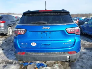 2020 Jeep Compass Limited with VIN 3C4NJDCB7LT147155, listed as a IAAI auction lot 41654100 with 66,205 mi miles. Bid and sale history available at carsss.com. Image 15.