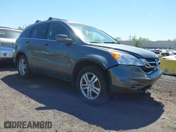 2011 Honda CR-V EX-L with VIN JHLRE4H76BC003099, listed as a IAAI auction lot 42115963 with 166,297 mi miles. Bid and sale history available at carsss.com. Image 1.