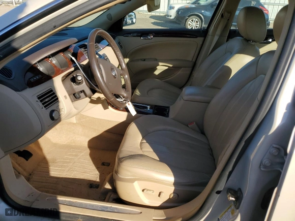 2010 Buick Lucerne CXL Premium with VIN 1G4HJ5EM4AU128529, listed as a Copart auction lot 76595714 with 128,885 mi miles and Clean Title. Bid and sale history available at carsss.com. Image 7.