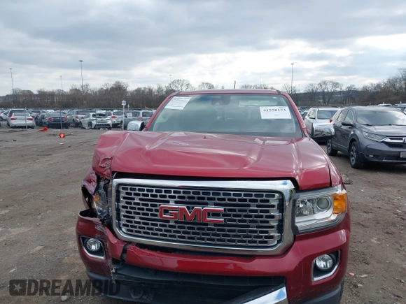 2018 GMC Canyon 4WD Denali with VIN 1GTG6EEN4J1317399, listed as a IAAI auction lot 41558173 with 87,647 mi miles. Bid and sale history available at carsss.com. Image 12.