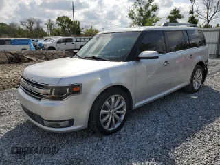 2014 Ford Flex Limited with VIN 2FMGK5D83EBD05239, listed as a Copart auction lot 49210315 with 151,888 mi miles and Salvage Title. Bid and sale history available at carsss.com. Image 1.