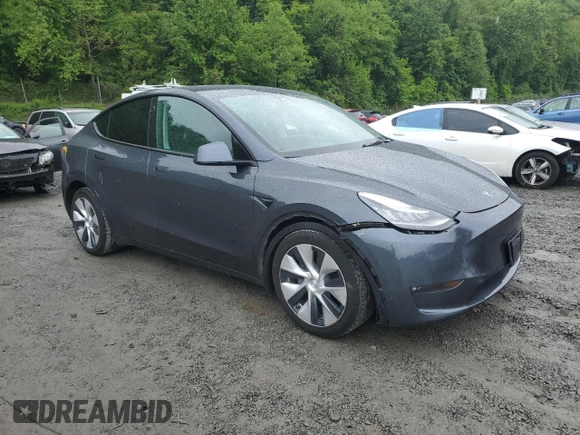 2021 Tesla Model Y Long Range z VIN 5YJYGDEE6MF233205, wystawiony jako Copart lot #58011025 z przebiegiem 48 419 mil mil oraz Szkoda całkowita • Salvage title. Historia ofert i sprzedaży dostępna na DreamBid. Obrazek 4.